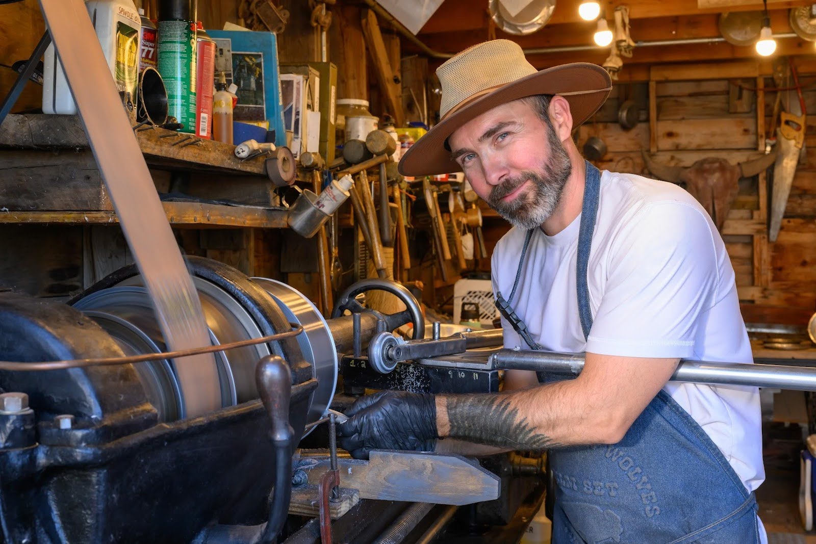 Tin Plate shop demonstration